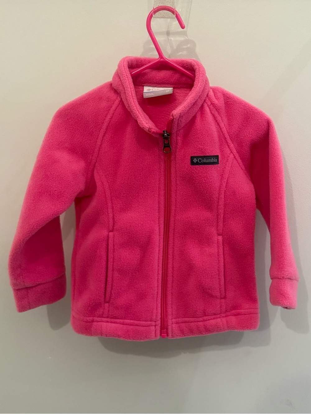 Columbia Kids Hot Pink Fleece Jacket